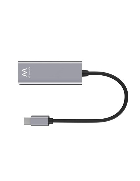 EWENT ADAPTADOR DE RED GIGABIT USB-C ALUMINIO