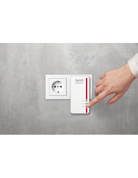 AVM FRITZ!Powerline 1260E WLAN Set International 1200 Mbit s Ethernet Wifi Blanco 2 pieza(s)