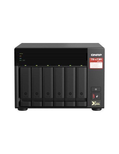 QNAP TS-673A-8G servidor de almacenamiento NAS Torre Ethernet Negro V1500B