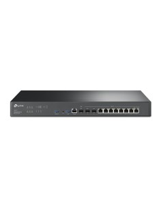 TP-Link ER8411 router Gigabit Ethernet Negro