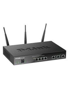 D-Link DSR-1000AC router inalámbrico Gigabit Ethernet Doble banda (2,4 GHz   5 GHz) Negro