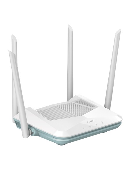 D-Link AX1500 R15 router inalámbrico Gigabit Ethernet Doble banda (2,4 GHz   5 GHz) Blanco