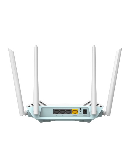 D-Link AX1500 R15 router inalámbrico Gigabit Ethernet Doble banda (2,4 GHz   5 GHz) Blanco