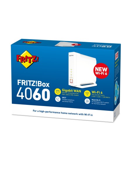 AVM FRITZ!Box WLAN 4060  WLAN-Router 6000 Mbit s Blanco