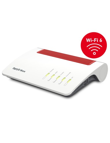FRITZ!Box 7590 AX router inalámbrico Gigabit Ethernet Doble banda (2,4 GHz   5 GHz) Blanco