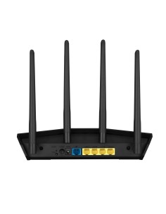 ASUS RT-AX57 router inalámbrico Gigabit Ethernet Doble banda (2,4 GHz   5 GHz) Negro