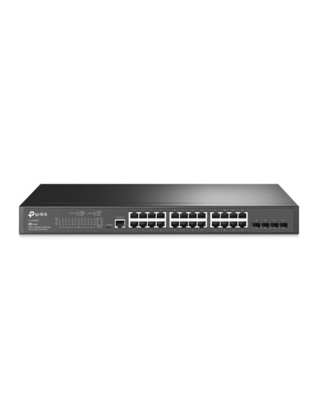 TP-LINK TL-SG3428 switch Gestionado L2 Gigabit Ethernet (10 100 1000) 1U Negro