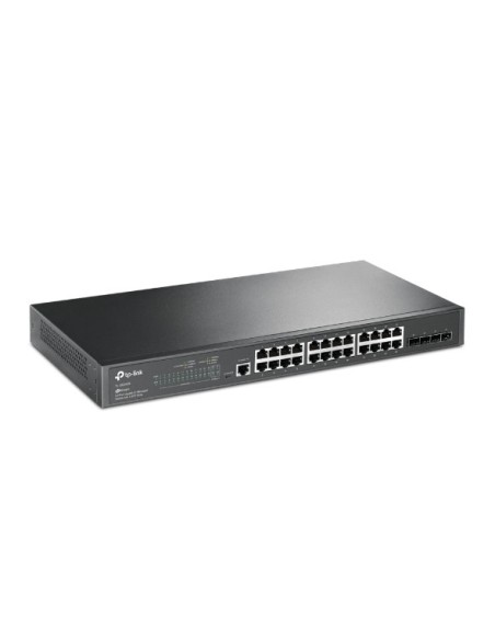 TP-LINK TL-SG3428 switch Gestionado L2 Gigabit Ethernet (10 100 1000) 1U Negro