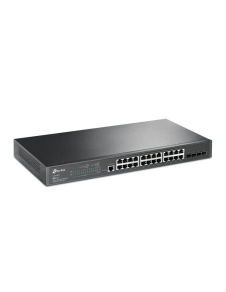 TP-LINK TL-SG3428 switch Gestionado L2 Gigabit Ethernet (10 100 1000) 1U Negro