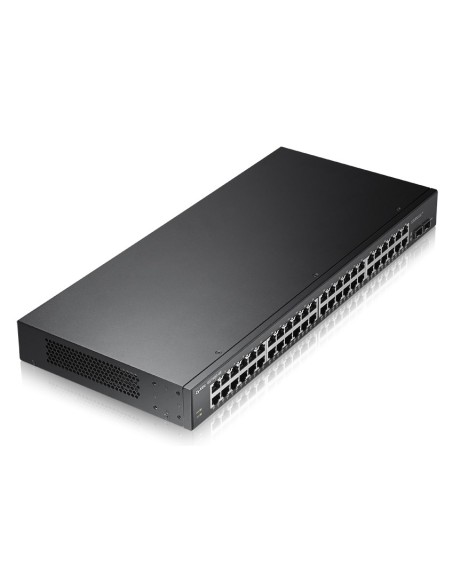 Zyxel GS1900-48HP Gestionado L2 Gigabit Ethernet (10 100 1000) Energía sobre Ethernet (PoE) Negro