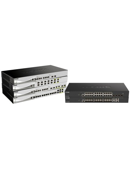 D-Link DXS-1210-16TC E Switch 12x10G 2xSFP 2xC