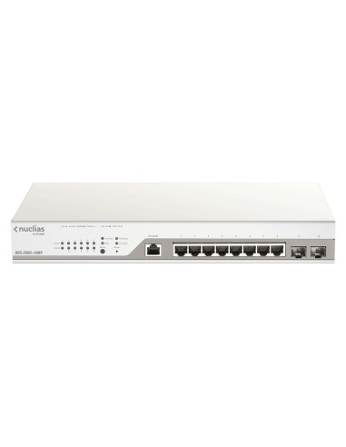 D-Link DBS-2000-10MP E 10xGb PoE+ Switch 2xSFP 1Y