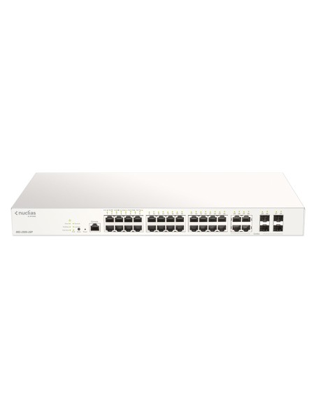 D-Link DBS-2000-28P E 28xGb PoE+ Switch 193W 1Y