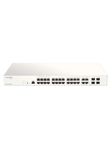 D-Link DBS-2000-28MP E 28xGb PoE+ Switch 370W 1Y