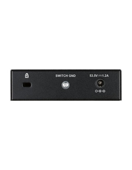 D-Link DGS-1005P switch No administrado L2 Gigabit Ethernet (10 100 1000) Energía sobre Ethernet (PoE) Negro