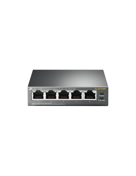 TP-LINK TL-SF1005P Switch 5x10 100Mbps 4xPoE Metal