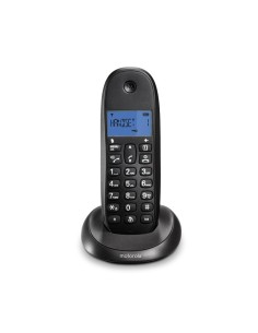 Motorola C1003LB+ Teléfono DECT Identificador de llamadas Negro