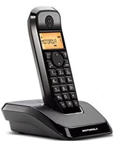 Motorola S1201 Teléfono DECT Identificador de llamadas Negro