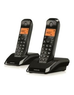 TELEFONO INALAMBRICO DECT DIGITAL MOTOROLA S1202 DUO