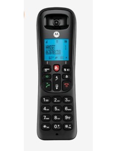 Motorola CD4001 Teléfono DECT Identificador de llamadas Negro