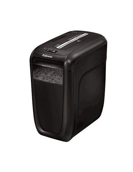 Fellowes 60Cs triturador de papel Corte cruzado 72 dB 23 cm Negro
