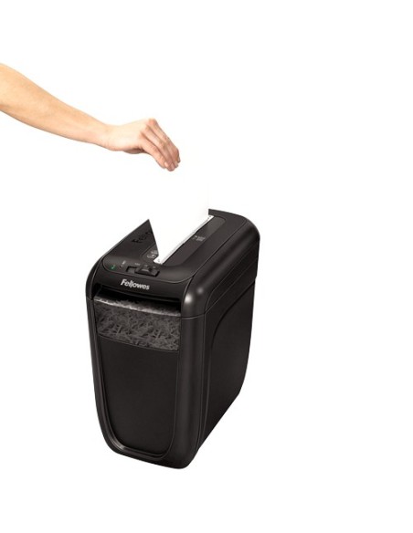 Fellowes 60Cs triturador de papel Corte cruzado 72 dB 23 cm Negro