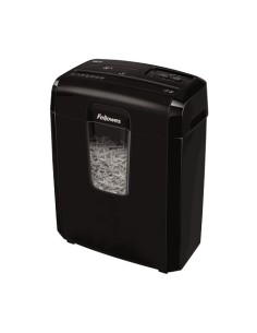 Fellowes 8Cd triturador de papel Corte cruzado 22 cm Negro