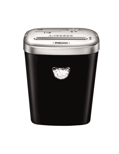 Fellowes 53C triturador de papel Corte cruzado 22 cm Negro