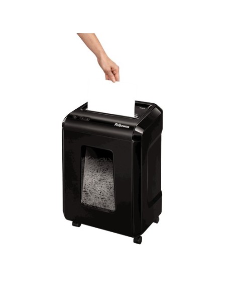 Fellowes Powershred 92Cs triturador de papel Corte en tiras Negro