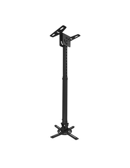 TooQ SOPORTE UNIVERSAL DE TECHO GIRATORIO 360º E INCLINABLE PARA PROYECTOR NEGRO