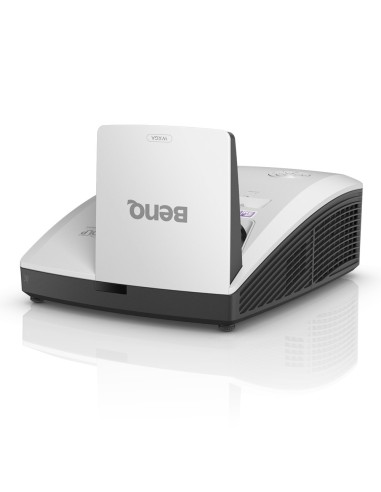Benq MW855UST+ videoproyector Proyector de alcance ultracorto 3500 lúmenes ANSI DLP WXGA (1280x800) 3D Negro, Blanco