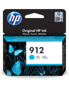 HP 912 cartucho de tinta 1 pieza(s) Original Rendimiento estándar Cian