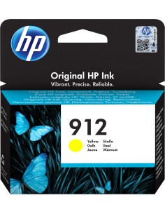 HP 912 cartucho de tinta 1 pieza(s) Original Rendimiento estándar Amarillo