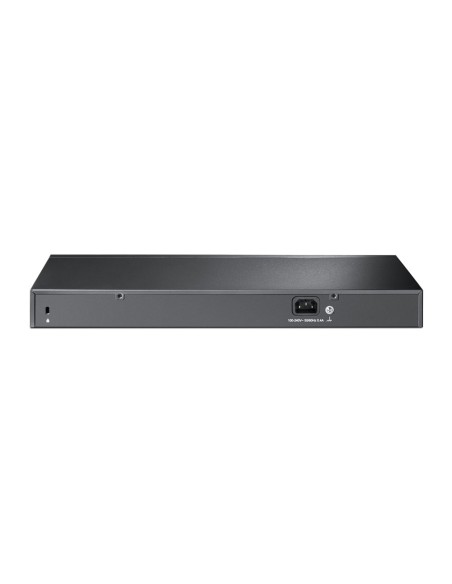 TP-LINK TL-SL1218MP switch No administrado Gigabit Ethernet (10 100 1000) Negro Energía sobre Ethernet (PoE)
