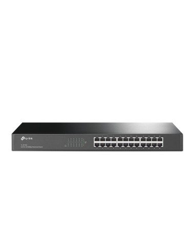 TP-LINK TL-SF1024 No administrado Fast Ethernet (10 100) Negro