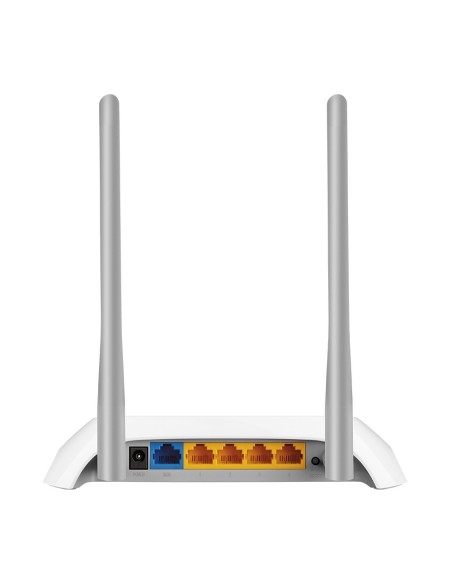 TP-LINK TL-WR850N router inalámbrico Ethernet rápido Banda única (2,4 GHz) Gris, Blanco