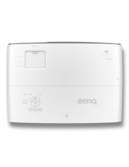 Benq W2700 videoproyector Proyector para escritorio 2000 lúmenes ANSI DLP 2160p (3840x2160) 3D Marrón, Blanco