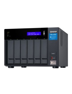 QNAP TVS-672XT Ethernet Torre Negro NAS