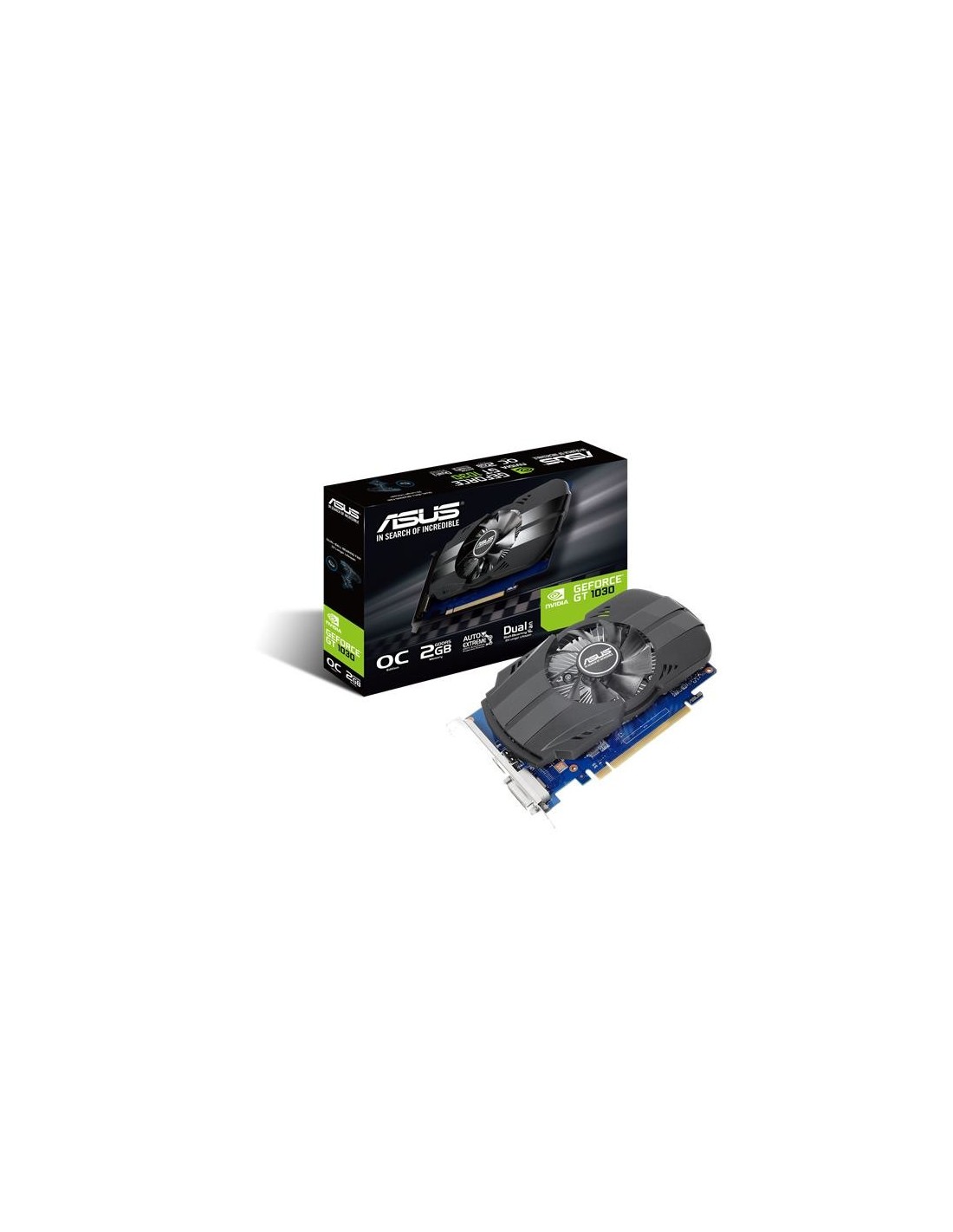 Asus Phoenix GeForce GT 1030 2GB GDDR5 Negra