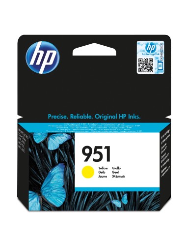 HP 951 cartucho de tinta Original Rendimiento estándar Amarillo