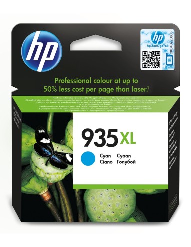 HP 935XL cartucho de tinta 1 pieza(s) Original Alto rendimiento (XL) Cian