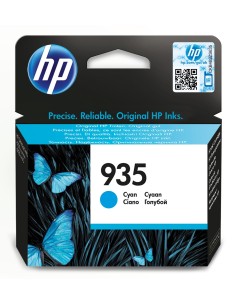 HP 935 cartucho de tinta 1 pieza(s) Original Rendimiento estándar Cian