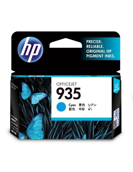 HP 935 cartucho de tinta 1 pieza(s) Original Rendimiento estándar Cian