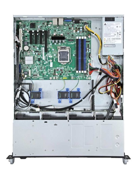 Intel R1304BTLSHBN servidor barebone Intel® C204 LGA 1155 (Socket H2) Bastidor (1U) Negro
