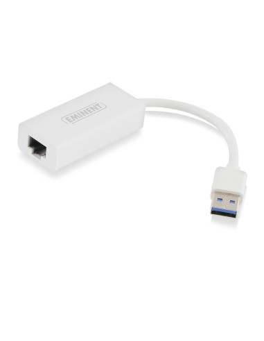 Eminent EM1017 cambiador de género para cable USB RJ45 Blanco