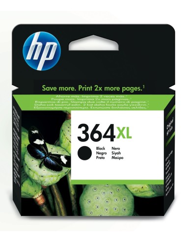 HP 364XL cartucho de tinta 1 pieza(s) Original Alto rendimiento (XL) Negro