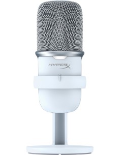 HyperX SoloCast - USB Microphone (White) Blanco Micrófono para videoconsola