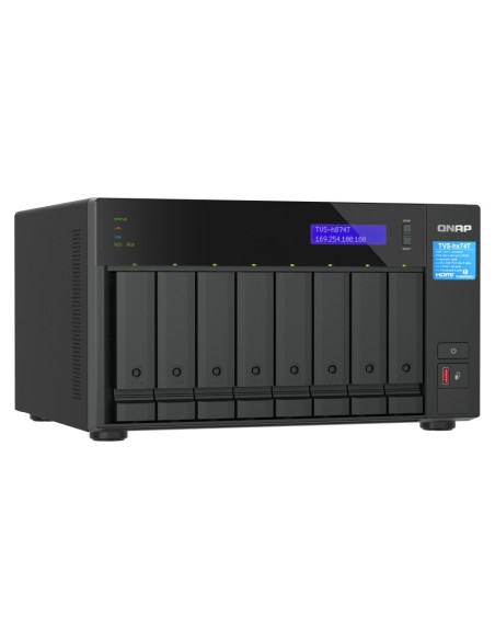 QNAP TVS-H874T-I7-32G servidor de almacenamiento NAS Torre Ethernet Negro