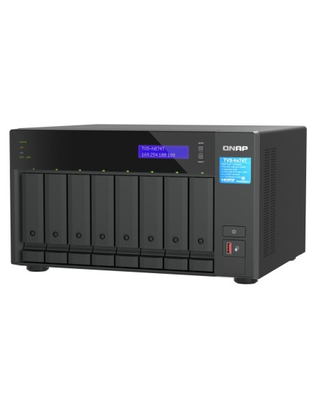 QNAP TVS-H874T-I7-32G servidor de almacenamiento NAS Torre Ethernet Negro