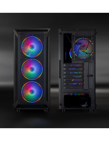 CAJA SEMITORRE GAMING TQGCC101-B RAGNAROK NEGRA TOOQ TQGCC101-B